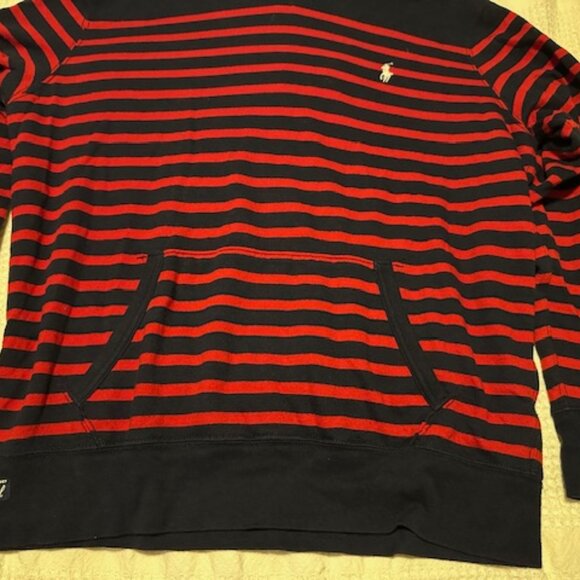 Polo Ralph Lauren Red & Blue Hoody - Picture 4 of 6